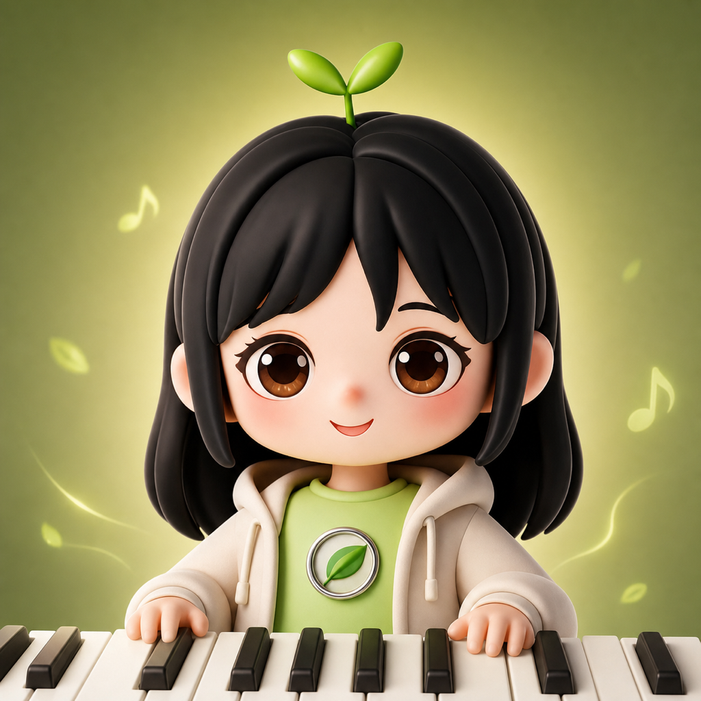 叶小圈钢琴陪伴 App 图标